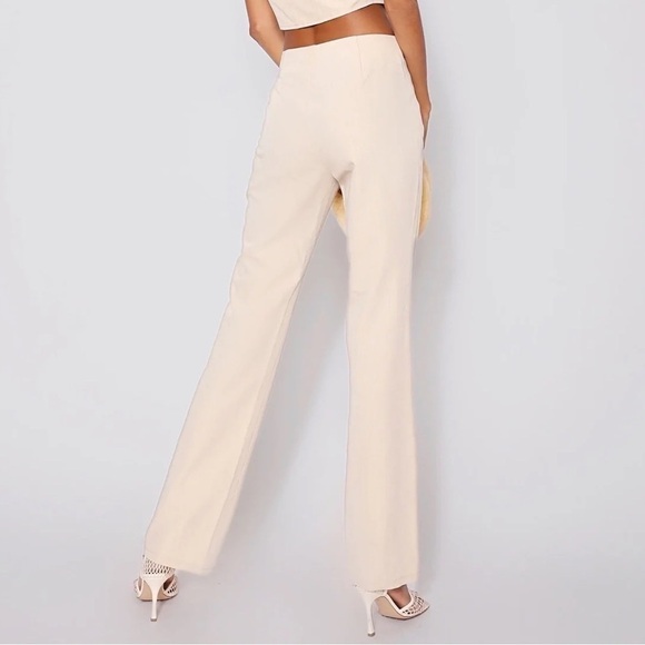 NEW! Tigermist- Tan Pinstripe Straight Leg Mid Rise Brayden Pant Size XL NWT - Picture 6 of 6